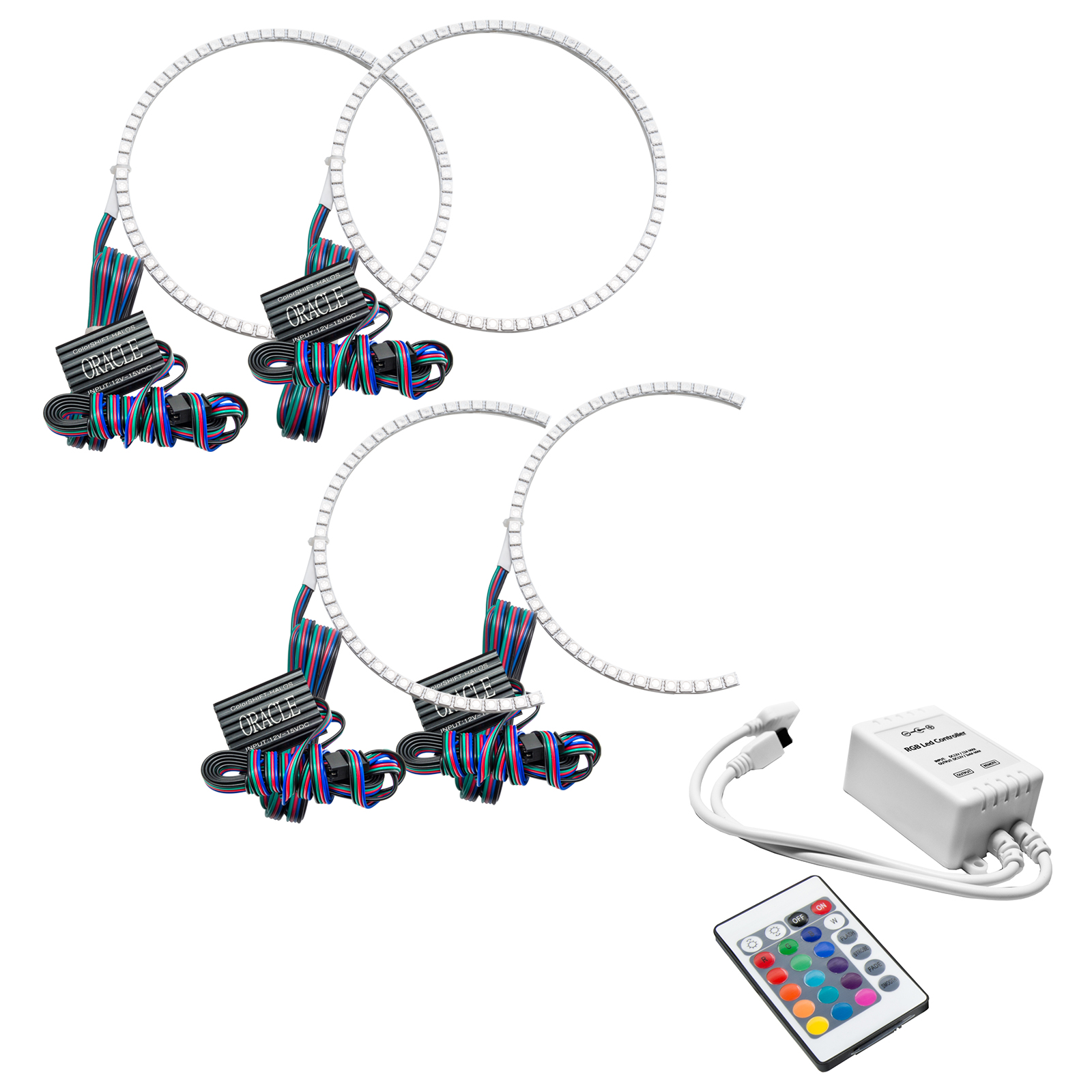 3998-504 - Dodge Dakota 2005-2007 ORACLE ColorSHIFT Halo Kit